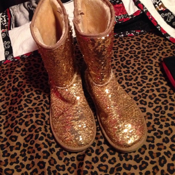 Sparkly boots