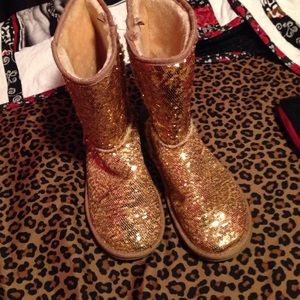 Sparkly boots