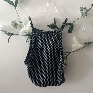 Knit Sleeveless Crop