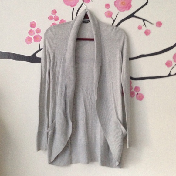 Express Heather Grey Carfigan