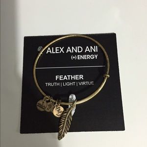 Reserved** Alex & Ani Feather Bangle