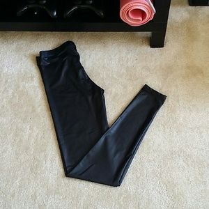 Top shop faux leather leggings