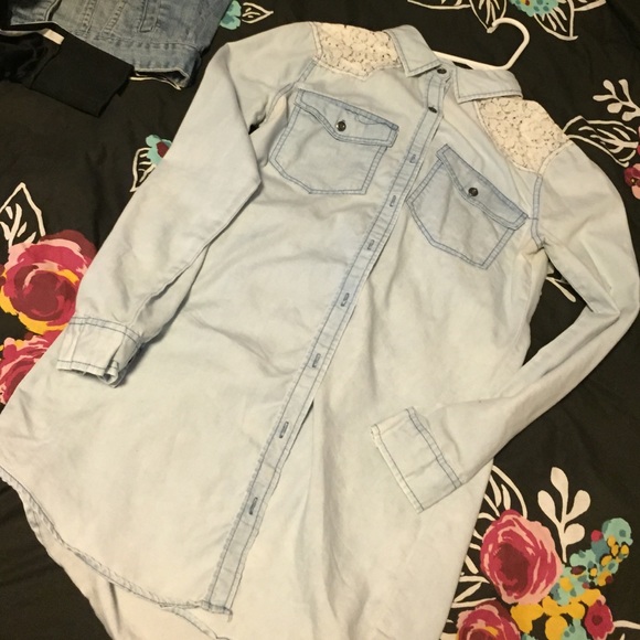 Denim dress
