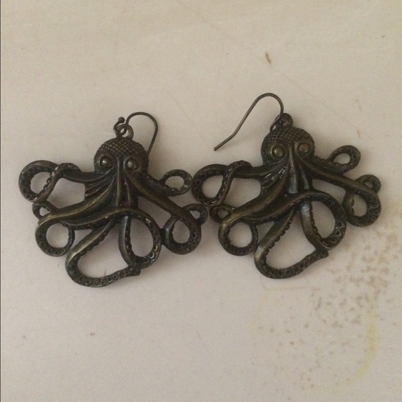 Octopus earrings