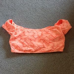 Victoria's Secret Lace Swimsuit Crop Top