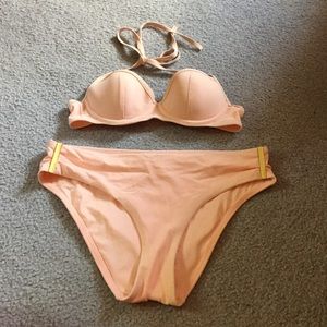 Victoria's Secret Euphoria Pink Bikini Set