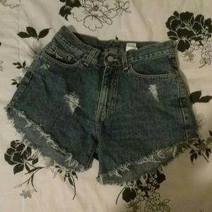 High waisted Calvin Klein shorts