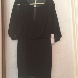 Black dress from Laundry