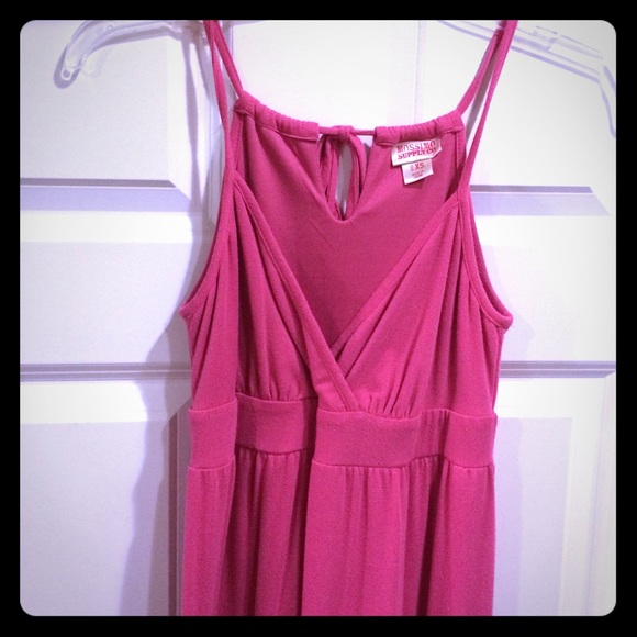 Pink Mossimo Supply ,maxi dress.