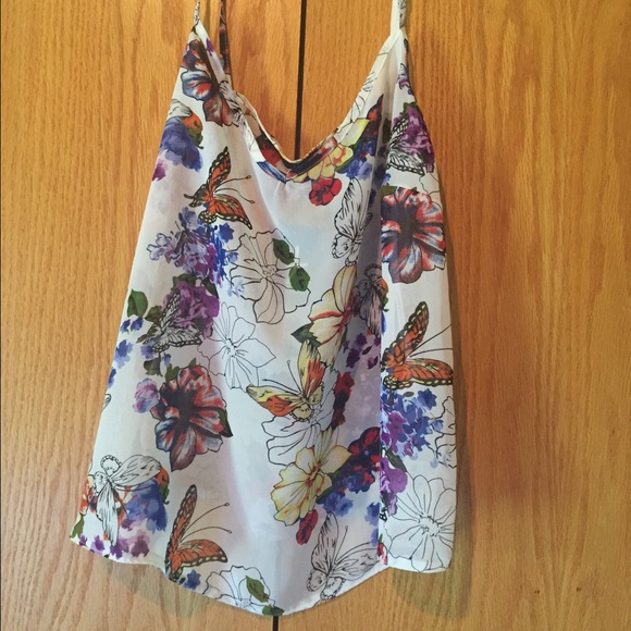 Flower tank top
