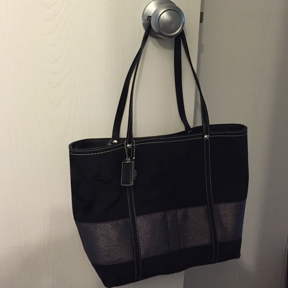Coach tote handbag