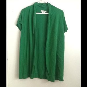 Liz Claiborne Green Cardigan