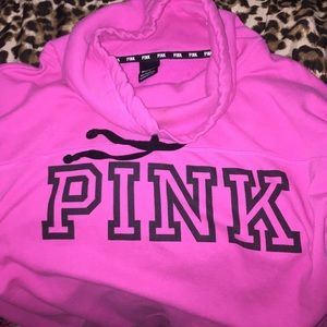 PINK hoodless Pull over Sweat Shirt.