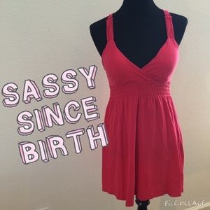 Sassy hot pink sundress!! 💖