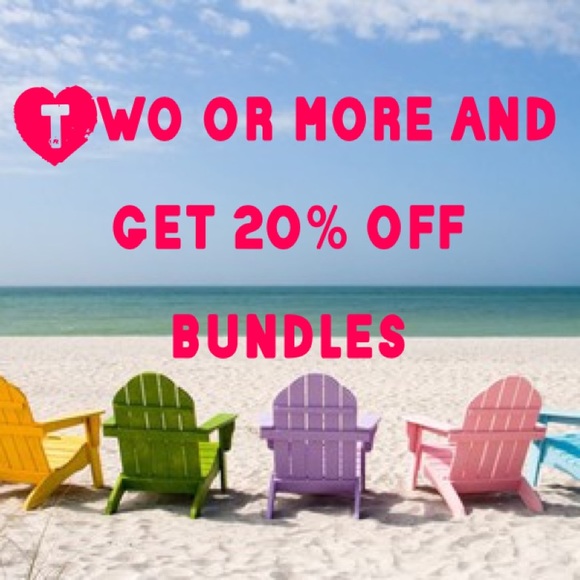 ☀️BUNDLES AT 20%☀️