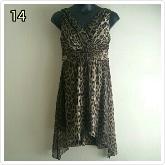 Sandra Darren Dresses & Skirts - FINAL PRICE - Sandra Darren Animal Print Dress