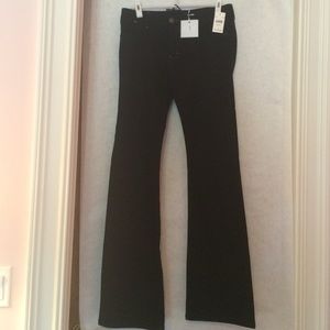 Black 4-way stretch black jeans