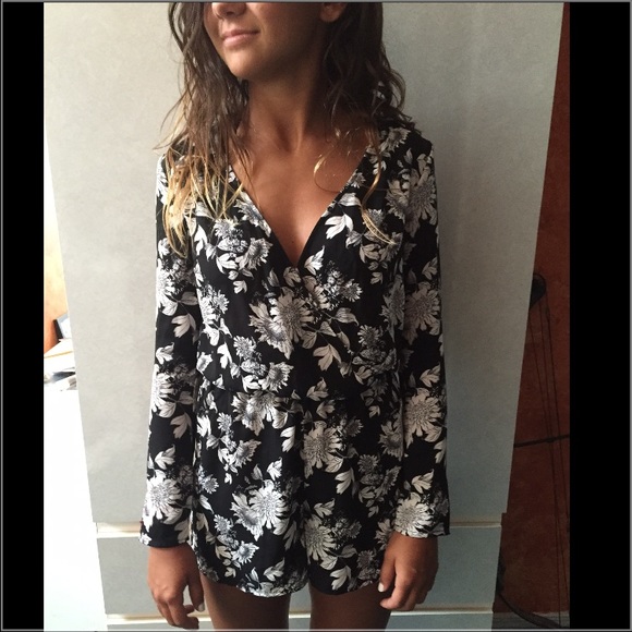 H&M floral romper