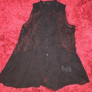 Black Guess blouse