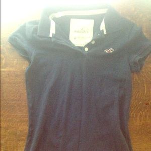 Navy blue Holister Polo
