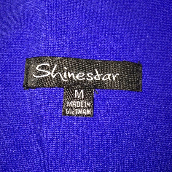 Royal blue high waisted jeggins - Picture 4 of 4