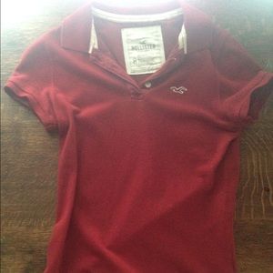 Red Holister Polo