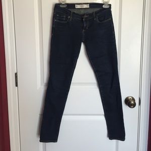Abercrombie and Fitch Dark Wash Skinny Jeans