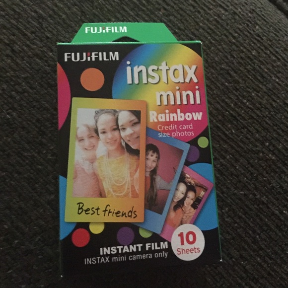 Instax mini rainbow film