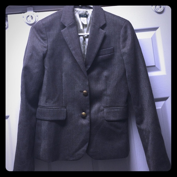 Classic J. Crew Brown Blazer