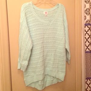 Mossimo Supply Co. Mint Green Sweater