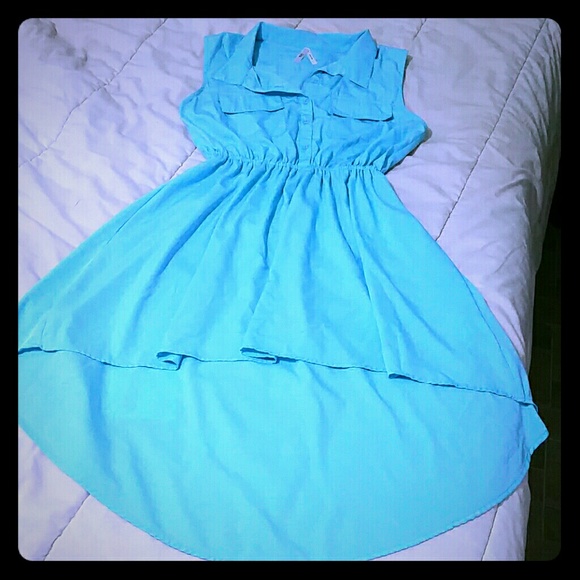 Beautiful  Blue High-low dress