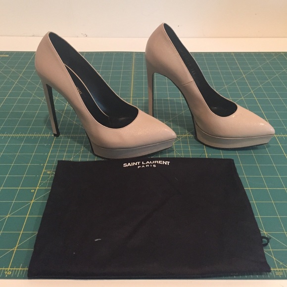 Nude embossed leather - Picture 2 of 3