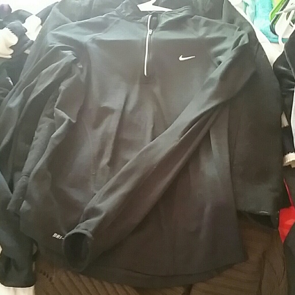 Nike womens running half zip