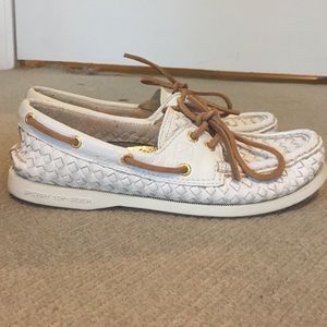 Sperry Topsider Authentic Original Woven Boat Shoe