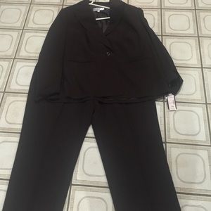 New with tags brown suit