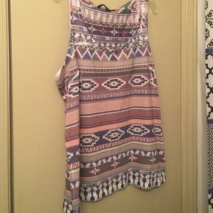 Forever 21 Aztec-Print Tank Top