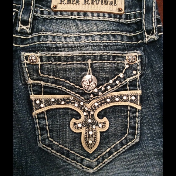 Rock revival size 28 Esther cuff straight