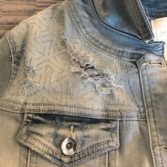 RIPPED DENIM JACKET - Picture 4 of 4