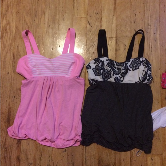 lulu lemon running tank tops
