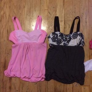 lulu lemon running tank tops