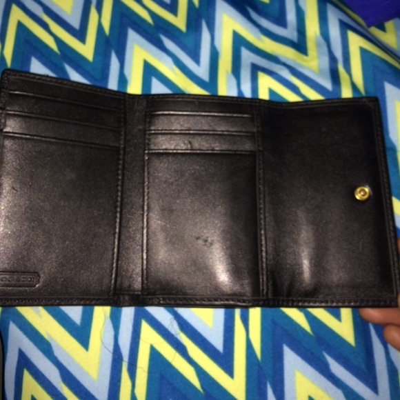 Black coach wallet - Picture 3 of 4