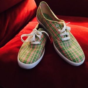 Plaid KEDS sneakers 9.5