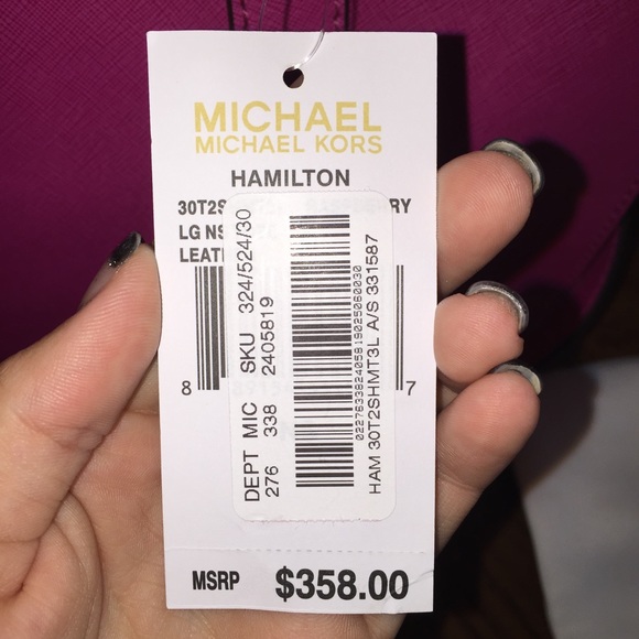 Michael Kors Hamilton Fuchsia - Picture 3 of 3