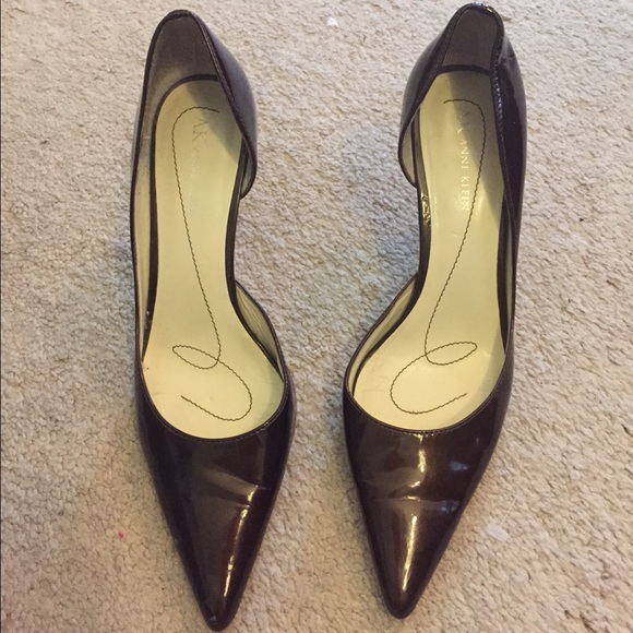Anne Klein brown heels