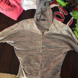 Marbled gray sweater
