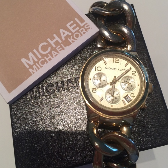Michael Kors Accessories - Michael Kors Gold Watch