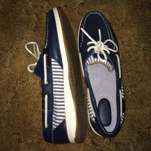 Navy Blue Sperrys