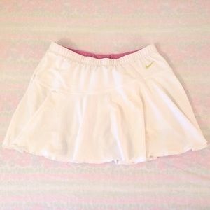 Nike White Tennis/Golf Skirt