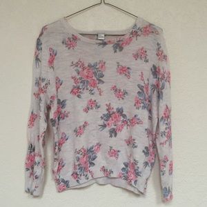 Floral Sweater