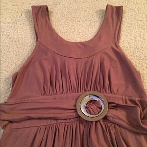 Brown dress